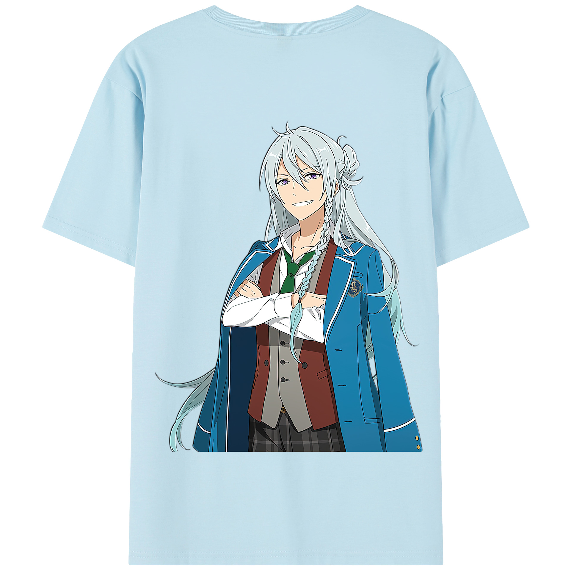 （画像用） あんさんぶるスターズ! Ensemble Stars 綿100％半袖Tシャツ（背面プリント）